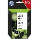 CARTUCHO HP X4D37AE Nº 302 COMBO-BK/COL. (F6U66AE/F6U65AE)
