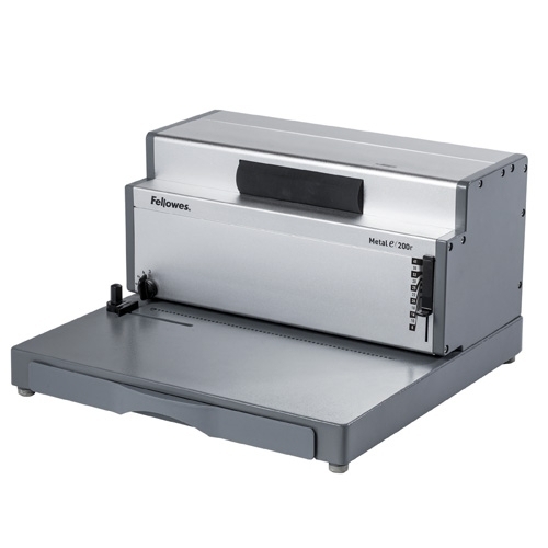 [0037702] ENCUADERNADORA ESPIRAL FELLOWES 0037702  PASO 5:1 METAL E200R (ELECTRICA)