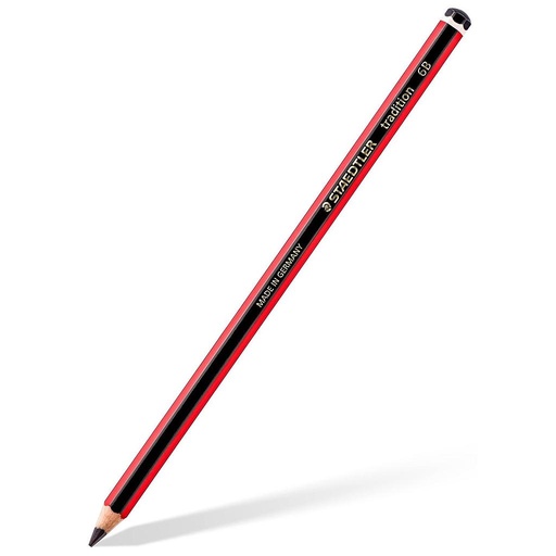 [110-6B] LÁPICES STAEDTLER 110-6B GRAFITO TRADITION 110 6B