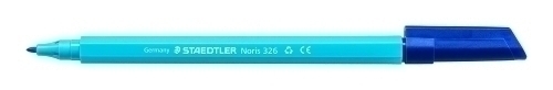 [326-30] ROTULADOR STAEDTLER 326-30 NORIS CLUB 326 ANTISECADO AZUL CLARO   