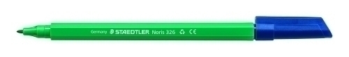 [326-5] ROTULADOR STAEDTLER 326-5 NORIS CLUB 326 ANTISECADO VERDE