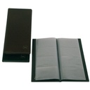 TARJETERO GRAFO 03771010   AMERICANO "BASIC" PVC NEGRO