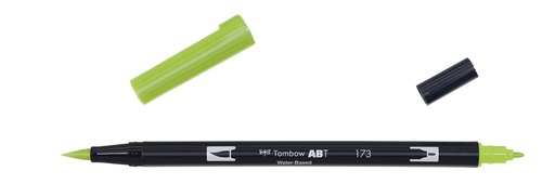 [ABT-173] ROTULADOR TOMBOW PINCEL TOMBOW ABT-173 DUAL BRUSH-173COLOR WILLOW GREEN.
