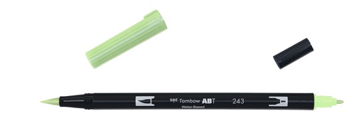 [ABT-243] ROTULADOR TOMBOW PINCEL TOMBOW ABT-243 DUAL BRUSH-243COLOR MINT.
