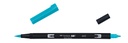 ROTULADOR TOMBOW PINCEL TOMBOW ABT-443 DUAL BRUSH-443COLOR TURQUOISE.