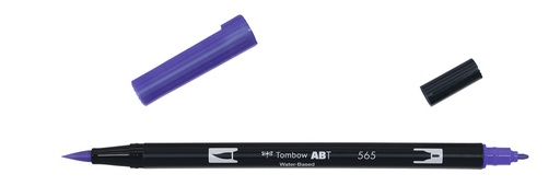 [ABT-565] ROTULADOR TOMBOW PINCEL TOMBOW ABT-565 DUAL BRUSH-565COLOR DEEP BLUE.