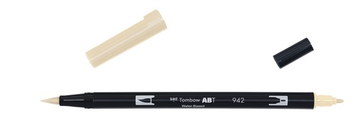 [ABT-942] ROTULADOR TOMBOW PINCEL TOMBOW ABT-942 DUAL BRUSH-942COLOR TAN.