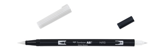 [ABT-N95] ROTULADOR TOMBOW PINCEL TOMBOW ABT-N95 DUAL BRUSH-N95COLOR COOL GREY 1.
