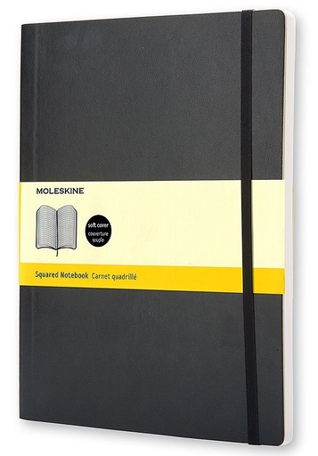 [0012602] CUADERNO MOLESKINE 0012602 SQUARED CLASSIC SOFT NOTEBOOK