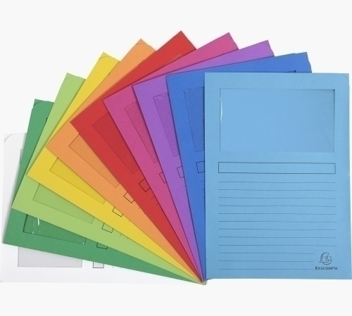 [50250E] SUBCARPETA EXACOMPTA 50250E FINESTRE COLORES