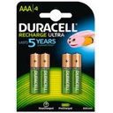 PILAS DURACELL 940263 03 AAA RECARGABLES 4 UNIDADES