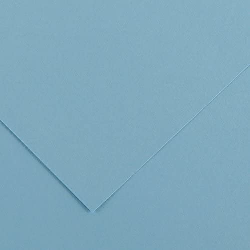 [200040166] HOJA CANSON 200040166 21X29,7 GUARRO CART IRIS 185G AZUL CIELO