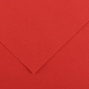 HOJA CANSON 200040162 21X29,7 GUARRO CART IRIS 185G ROJO