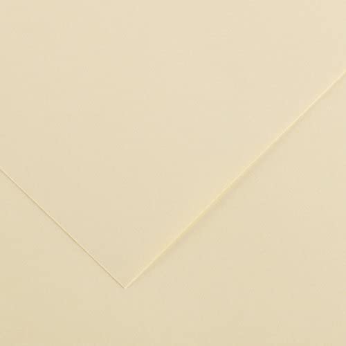 [200040247] HOJA CANSON 200040247 50X65 (125) GUARRO CART IRIS 185G CREMA