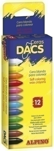 [DA050290] CERAS  DACS 724596  ESTUCHE 12 CERAS DA050290
