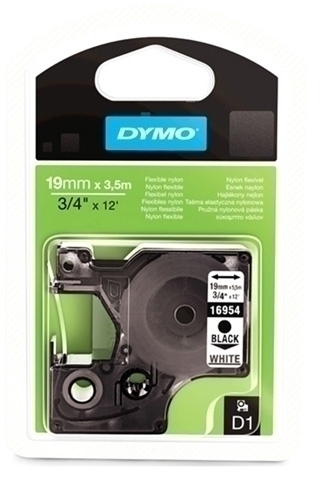 [S0718040] CINTA   DYMO 092297  D1 12MMX3.5M NY NG/BL 16957