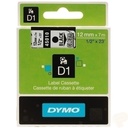 CINTA   DYMO 764257 D1 12MMX7M NG/TR 45010