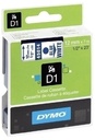 CINTA   DYMO 764303 D1 12MMX7M AZ/BL 45014