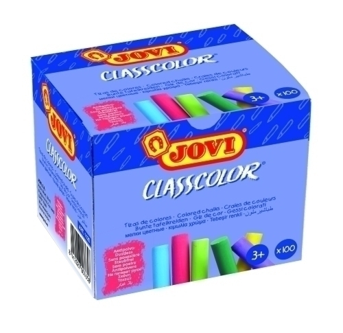 [1120] TIZA JOVI 1120 COLORES ESTUCHE 100 UNID.