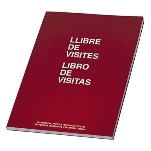 [10004] LIBRO CONTABILIDAD A4 Nº 98 VISITAS CATALAN/CASTELLANO