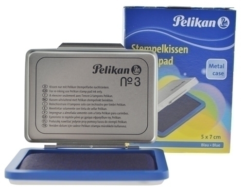 [331165] TAMPON  PELIKAN 777047 N,3 METAL 5X7 AZ 331165