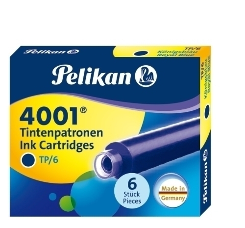 [301176] CARTUCHO TINTA PELIKAN 795368  TP/6 AZR 301176