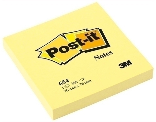 [654] BLOC NOTAS POST-IT 709531 AM 76X76 654