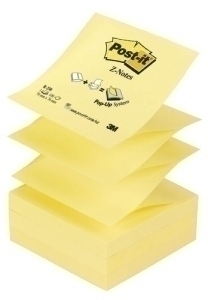 [R330] BLOC  NOTAS POST-IT 710156  Z-NOTES 76X76 AM R330-AMARILLO