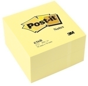 [FT510018763] CUBO NOTAS POST-IT 710245 76X76 450H AM 636-B