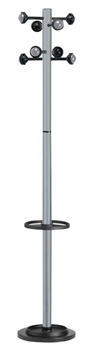 [100340698] PERCHERO UNILUX 100340698 ACCUEIL GRIS METALIZADO