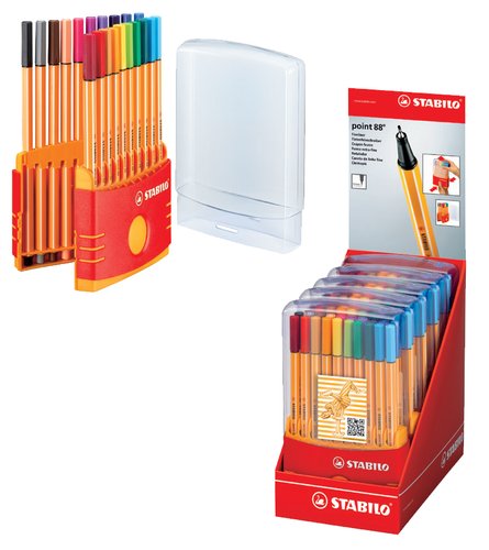 [8820-03] ESTUCHE STABILO 8820-03  POINT 88- ESTUCHE COLORPARADE DE 20 UDS