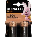PILA DURACELL PLUS C BLISTER 2 UN
