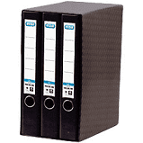 [100580060] ARCHIVADOR ELBA 100580060 3 RADO TOP A4 ESTRECHOS NEGRO