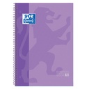 CUADERNO EBOOK 1 OXFORD 100430201 EXTRADURA A4+  80H.5X5 LILA 