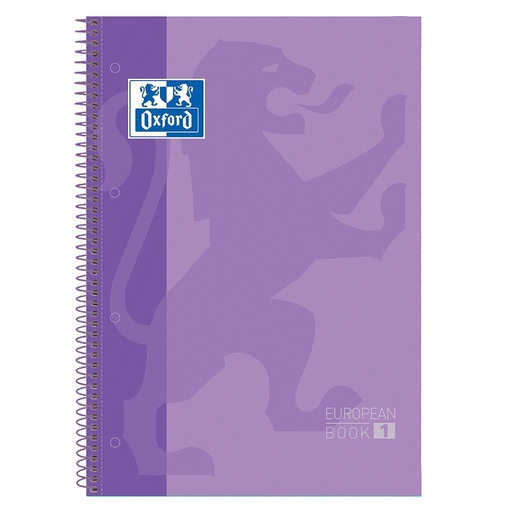 [100430201] CUADERNO EBOOK 1 OXFORD 100430201 EXTRADURA A4+  80H.5X5 LILA 