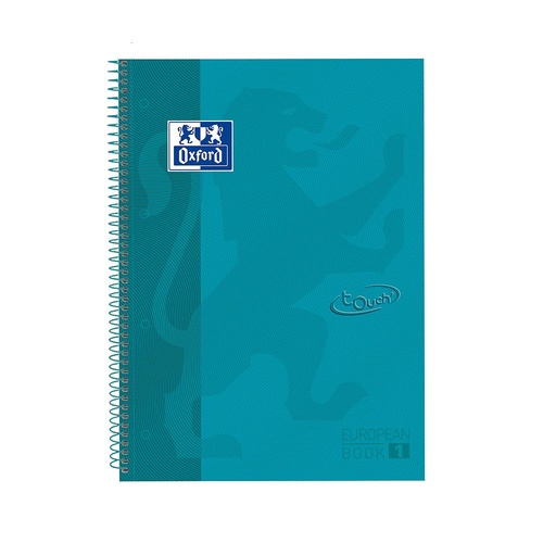 [400075553] CUADERNO EBOOK 1 OXFORD 400075553 EXTRADURA A4+  80H.5X5 AQUA INTENSO TOUCH