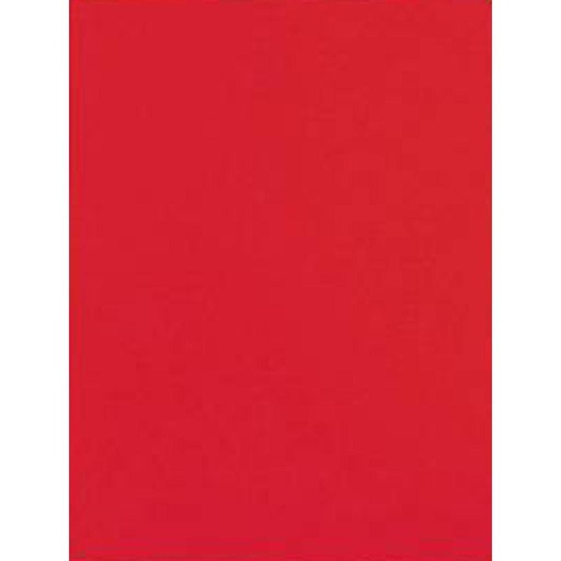 [400040654] SUBCARPETAS ELBA 400040654 SIMPLES INTENSAS 250 GRS  Fº  ROJO