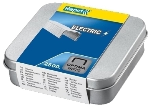 [2102497] GRAPA RAPID 2102497 OPTIMA HD70 CAJA METÁLICA 2500 GALVANIZADAS