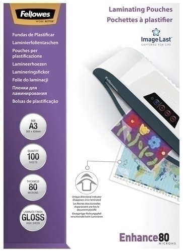 [5306207] BOLSAS PLASTIFICACION 5306207 80 MICRAS BRILLO A3