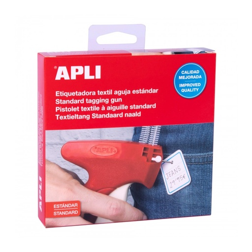 [101545] ETIQUETADORA APLI 101545 TEXTIL ESTANDAR