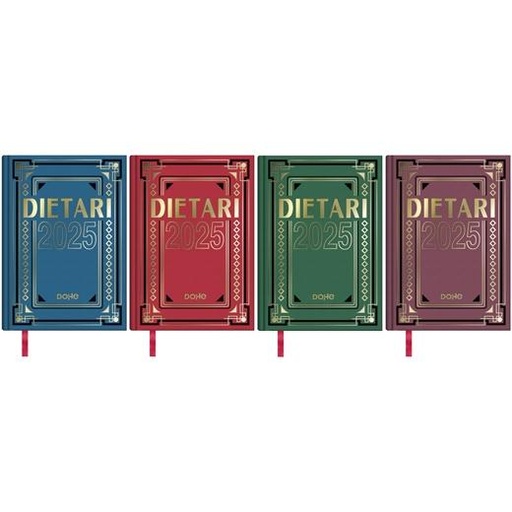 [11157-2025] DIETARIO DOHE 11157-2026 CATALAN CUARTO 15X21CM D/P CARTÓN GELTEX C/SURTIDOS CATALÁN 202625