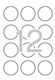 [10489] ETIQUETAS MULTI 3 10489 RODONA 60 MM. 10