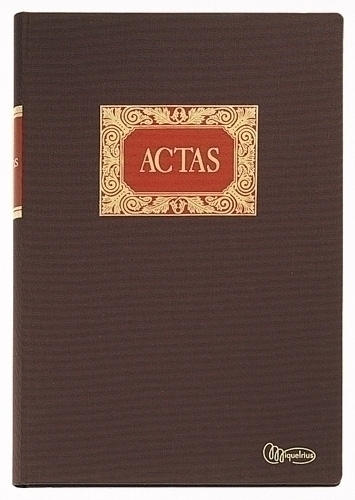 [MR4013] LIBRO MR 4013 RARAT Fª ACTAS 100 HOJAS