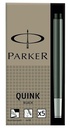 RECAMBIO ESTILOGR. PARKER S0116200 NEGRO PACK 5 UN
