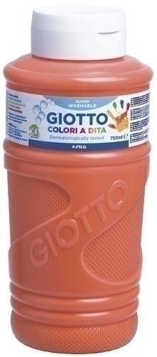 [F536005] PINTURA GIOTTO 536005 DEDOS NARANJA 750 ML